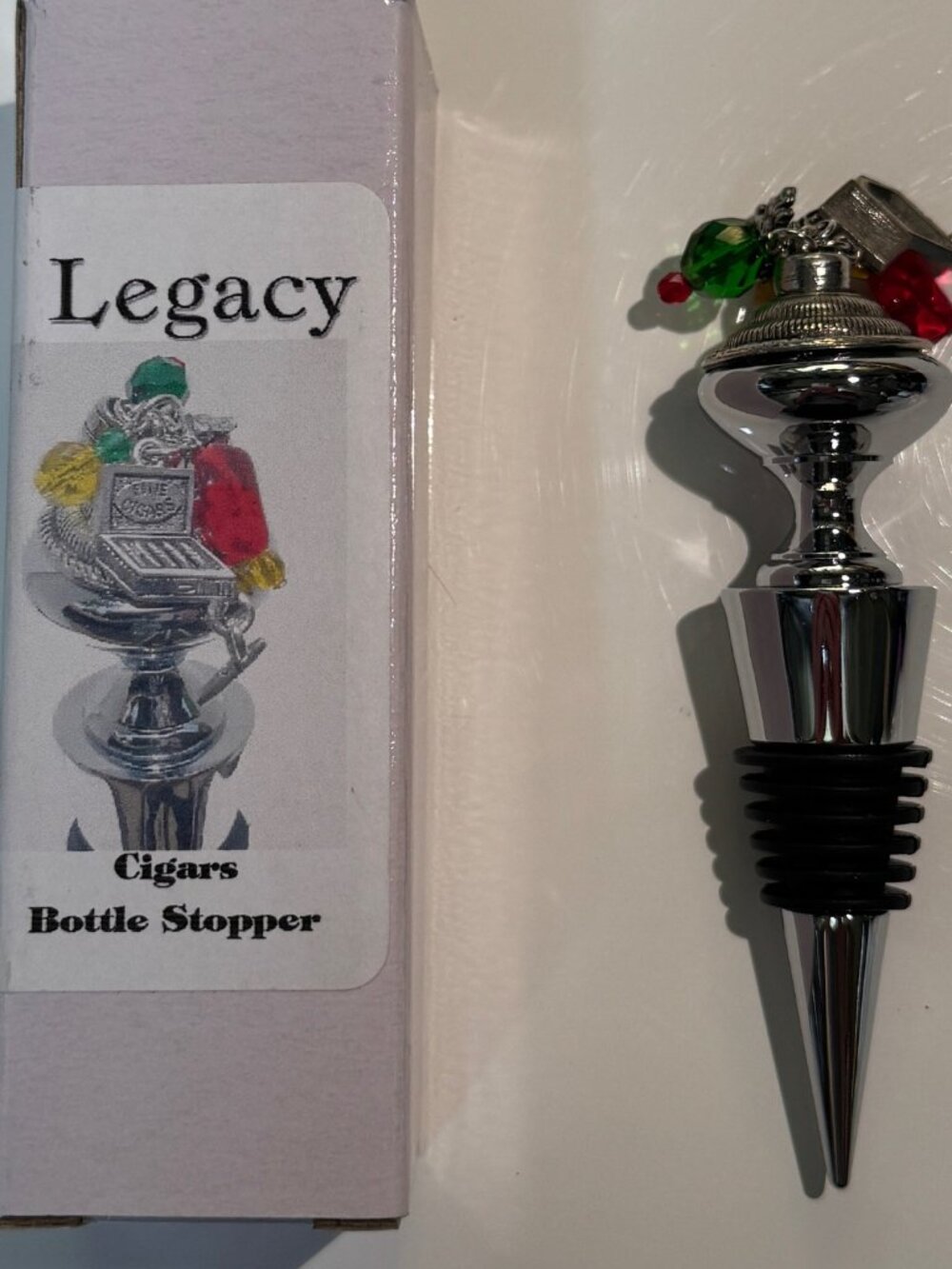 Cigars - Wine Bottle Stopper by Legacy